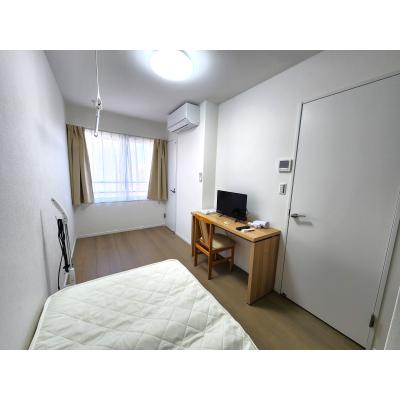 🔷🔹🔸🔶⭐25年12月新築♪⭐1K角部屋⭐2口コンロ・浴室乾燥機など設備充実が充実しています⭐【禁煙&Wi-Fi無料】⭐🔶🔸🔹🔷「K34」の外観画像