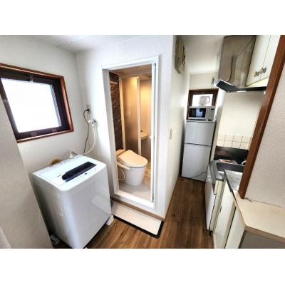 🔷🔹🔸🔶⭐「北松戸」駅🚃徒歩2分の好立地！⭐1Rタイプ⭐鉄骨造のお部屋⭐【禁煙&Wi-Fi無料】⭐🔶🔸🔹🔷「M4」 の物件写真2