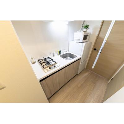 ★SステイRH淡路駅前【禁煙ルーム・１K・Wi-Fi無料・セミダブルベッド】★ウォシュレット・独立洗面化粧台・浴室乾燥・ガス２口K・オート ロックなど設備充実★ペット可★の物件写真3