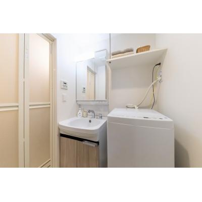 ★SステイRH淡路駅前【禁煙ルーム・１K・Wi-Fi無料・セミダブルベッド】★ウォシュレット・独立洗面化粧台・浴室乾燥・ガス２口K・オート ロックなど設備充実★ペット可★の物件写真5