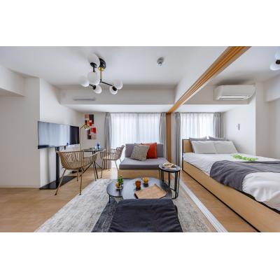 最寄り駅まで徒歩5分/家具・家電付き/グロワール伊勢佐木 201の外観画像