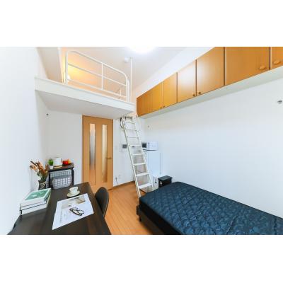 ★SステイEC梅田茶屋町デュアルスペース【禁煙ルーム・１K・Wi-Fi無料・セミダブルベッド】★ウォシュレ ット・浴室乾燥機・独立洗面台・ガスK・オートロックなど設備充実★の物件写真3