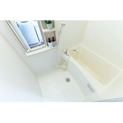 ★SステイEC梅田茶屋町デュアルスペース【禁煙ルーム・１K・Wi-Fi無料・セミダブルベッド】★ウォシュレ ット・浴室乾燥機・独立洗面台・ガスK・オートロックなど設備充実★の物件写真5