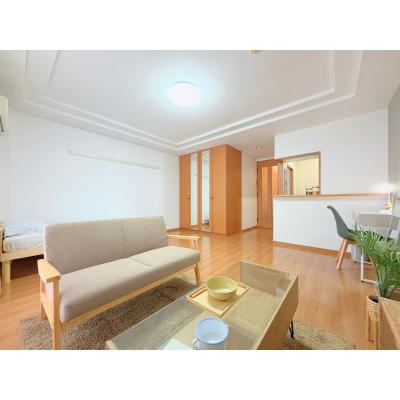 【君が代橋の西側・国道18号線近く】🍀グランマンスリー高崎中豊岡R203🍀🌈インターネット無料🛜🚗💨独立洗面台付き✨安中、高崎方面にアクセス◎！の物件写真1