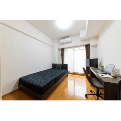 ★SステイEPミッドプレイス堺筋本町【禁煙ルーム・１K・セミダブル ベッド・Wi-Fiレンタル可】★浴室乾燥機・独立洗面化粧台・ウォシュレ ット・ガスキッチン・オートロックなど設備充実★ペット相談可★の物件写真2