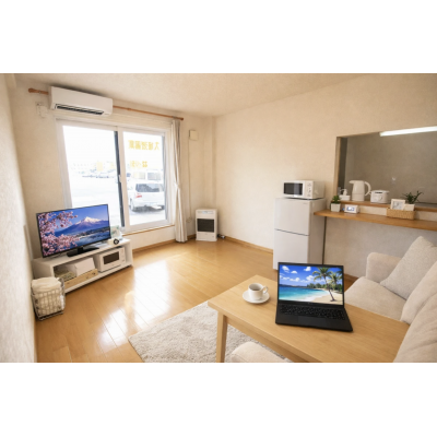 【新規OPEN】COSOJIマンスリー千歳末広｜ネット無料★駐車場あり★バス・トイレ別の内観画像