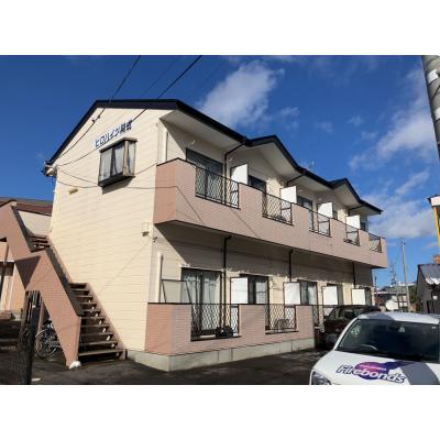 【ロフト付物件】ヒロハイツ開成105【駐車場 無料　家具・家電付】の外観画像