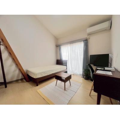 【ロフト付物件】ヒロハイツ開成105【駐車場 無料　家具・家電付】の物件写真2