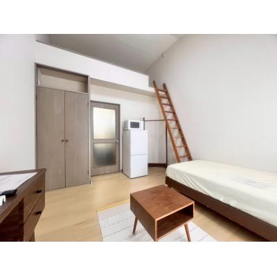 【ロフト付物件】ヒロハイツ開成105【駐車場 無料　家具・家電付】の物件写真3