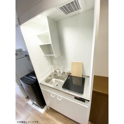 ユニオンマンスリー京成谷津ノルティア１　308　1R・セミダブル☆◆インターネット固定回線（有線・Wi-Fi）無料の部屋◆【禁煙ルーム】1棟18室丸々マンスリー！法人まとめての利用も可♪の物件写真2