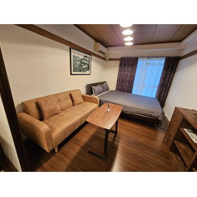 《WP蒲田207号室》1DK｜京急蒲田徒歩圏内｜家具・家電付き｜駅近｜マンション1Fにスーパーありの外観画像