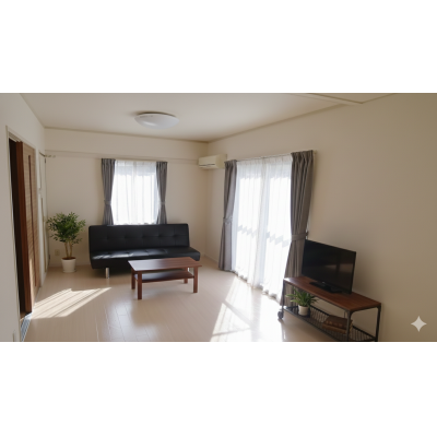 KIT【ゆったり1LDK♪】駐車場有☆Wi-Fi無料☆快適設備の外観画像