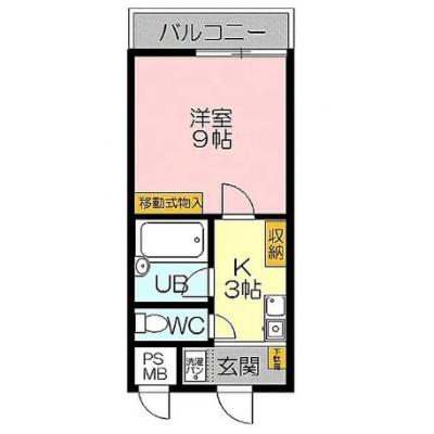 きららマンスリー米子駅南壱号館　YN4の物件写真2