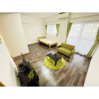 Ｓマンスリー久米駅前Ⅱ（3-3）【ネット無料・コンビニ、スーパー徒歩圏内・駐車場有り】の物件写真1