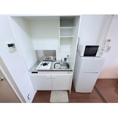 Sマンスリー松山市駅東（5-1）【ネット無料・築浅・オートロック・近隣コインパーキング多数】の物件写真3