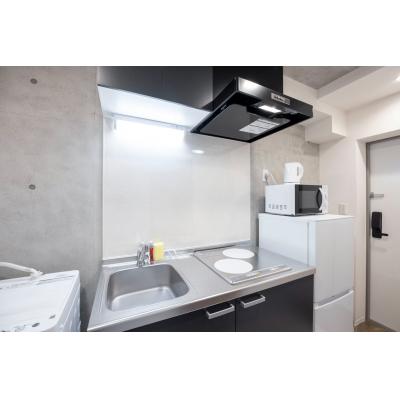 京急蒲田駅から徒歩4分/家具・家電完備/2024年築/Ferio蒲田III 204の物件写真3