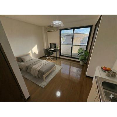 【西舞鶴駅徒歩4分 / 1R・20.64㎡ / バス・トイレ別 / 洗面台あり / 室内洗濯機置場  / Wi‑Fiあり】の物件写真1