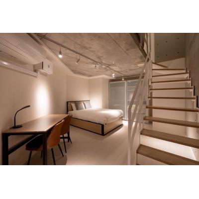 東新宿駅から徒歩6分/新宿駅近くの綺麗なお部屋/家具・家電完備/ルクレ東新宿 103の物件写真1