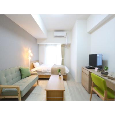 ヴィモス木場　6-Btype　禁煙　【光インターネット（WIFI）無料】【2021年4月築】【28㎡以上】【無料駐輪場】【オートロック】【駅徒歩1分】の物件写真1