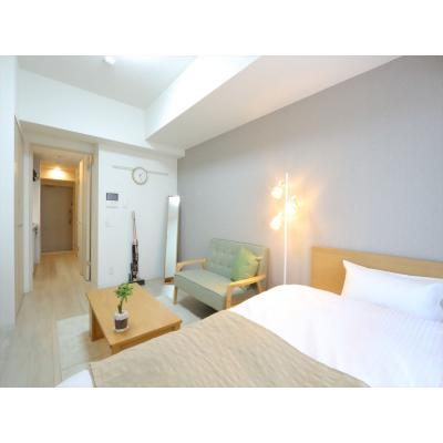 ヴィモス木場　6-Btype　禁煙　【光インターネット（WIFI）無料】【2021年4月築】【28㎡以上】【無料駐輪場】【オートロック】【駅徒歩1分】の物件写真3