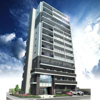 【西中島南方・南方・新大阪】EC新大阪XIV アイシー【NET無料・ペット相談可・2口コンロ・浴室乾燥・オートロック】の物件写真1