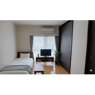 KIT【小松ICから車11分♪】1DK☆Wi-F-無料☆駐車場有の物件写真1