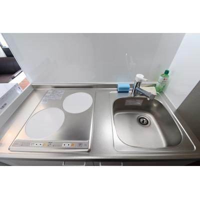 ◇ホテルスタイルリノベーション◇　フォレストテラス西新　E　◇IH2口広々キッチン◇独立洗面台◇の物件写真4