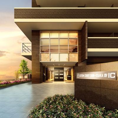 【西中島南方・南方・新大阪】EC新大阪XIV アイシー⑥【NET無料・ペット相談可・2口コンロ・浴室乾燥・オートロック】の物件写真2