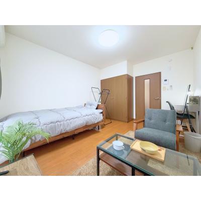 【大手大橋北側・長岡駅徒歩18分】🌿グランマンスリー長岡中島R306🌿単独光回線ネット無料！🎉✨スーパー「ウオロク」徒歩３分🚶🎵の物件写真1