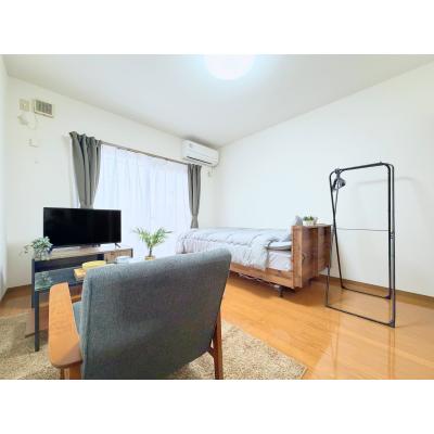 【大手大橋北側・長岡駅徒歩18分】🌿グランマンスリー長岡中島R306🌿単独光回線ネット無料！🎉✨スーパー「ウオロク」徒歩３分🚶🎵の物件写真2