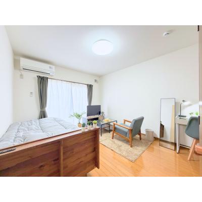 【大手大橋北側・長岡駅徒歩18分】🌿グランマンスリー長岡中島R306🌿単独光回線ネット無料！🎉✨スーパー「ウオロク」徒歩３分🚶🎵の物件写真2