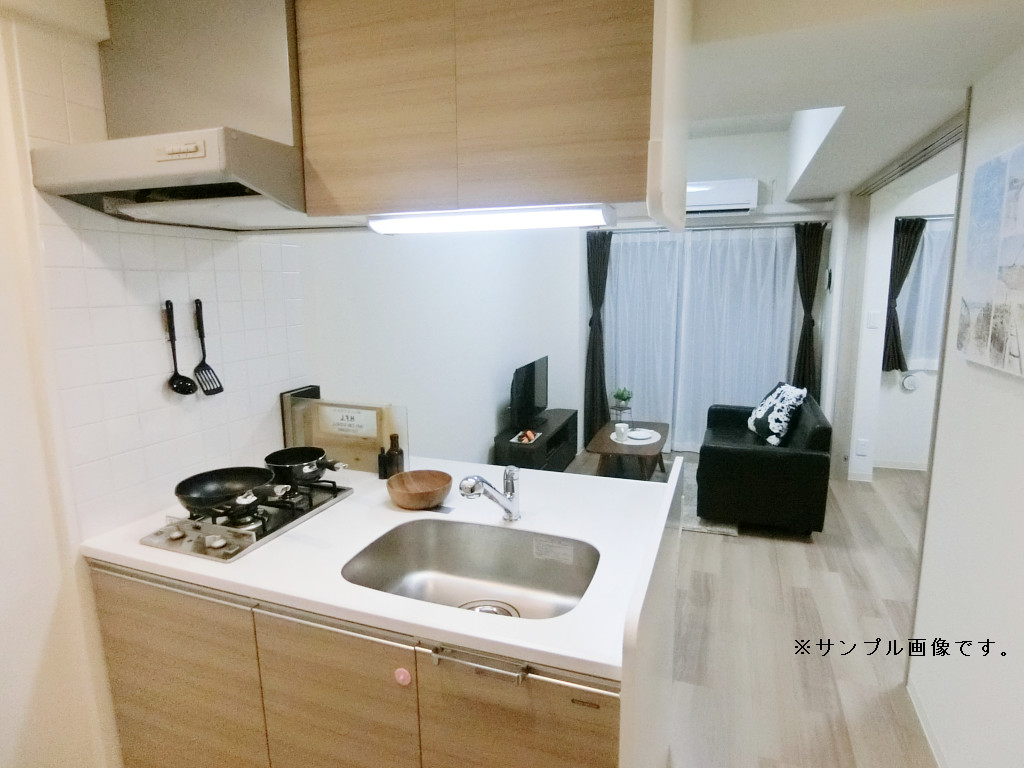 グッドステイ菊陽町スリー○エグゼ【ハイクラス・1LDK・駐車場付・設備充実】の物件写真3