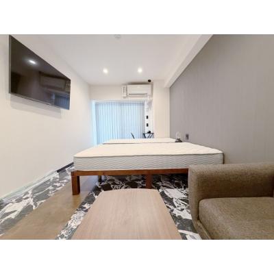 OneLife那覇松山ウッドサイド【★≪禁煙部屋有り≫築浅・ツインベッド・Wi-Fi無制限】の物件写真2