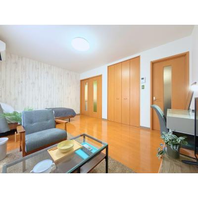 【自衛隊駐屯地の東側】🍀グランマンスリー上辺見R103🍀✨敷地内駐車場あり（台数限定・別料金）🅿️🚗コンビニ徒歩圏内で生活便利🏪の物件写真1