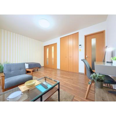 【自衛隊駐屯地の東側】🍀グランマンスリー上辺見R203🍀✨敷地内駐車場あり（台数限定・別料金）🅿️🚗コンビニ徒歩圏内で生活便利🏪の物件写真2