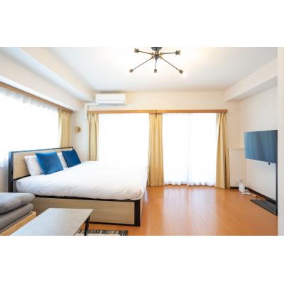 江戸川橋徒歩4分！神楽坂近く/最大4名/家具・家電完備/DeLCCS山吹神楽坂III 701の物件写真1