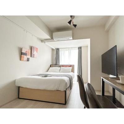 新栄町駅から徒歩9分！名古屋城まで電車で近く/家具・家電完備のデザイナーズ/観光やビジネスでの滞在に/パークアクシス新栄 804の物件写真1