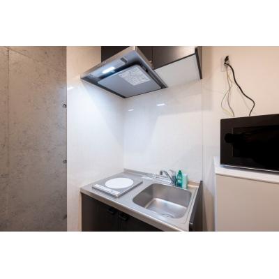 代田橋駅から徒歩3分/家具・家電完備/お洒落な外観＆内観で気分も上がる♪/エリクサーメゾン代田橋 402の物件写真3