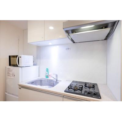 お洒落な外観＆内観で気分も上がる♪／Wi-Fi完備／家具家電・備品完備／グランドコンシェルジュ六本木 908の物件写真3