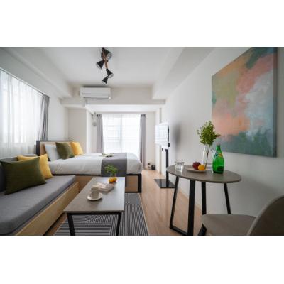 駅から徒歩5分！家具家電完備/Wi-Fi付き/セキュリティ万全/レジディア中落合A 103の物件写真1