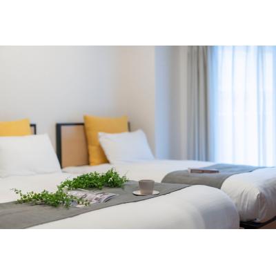 最寄り駅より徒歩4分/お洒落なお部屋/家具・家電完備/Wi-Fi完備/サンセゾンI 110の物件写真2