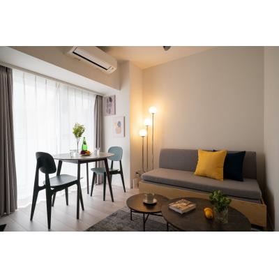 2025年築/広々2LDK/エレベーター完備/防犯もバッチリ/家具家電付き/アーバネックス錦糸町NORTH 802の物件写真1