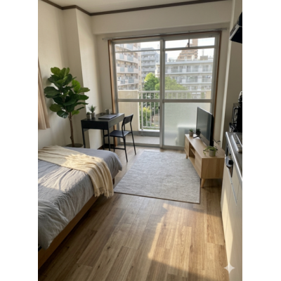 駅近！家具家電付き！駐車場応相談 TM178　302号室の物件写真1