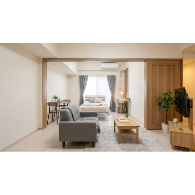 マンスリーステージ押上　1LDK-type【光回線インターネット（WIFI対応）無料！管理費無料！！】の物件写真2