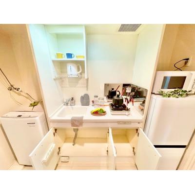 【名古屋市中村区/太閤通徒歩約5分/無料Wi-FI/バストイレ別・独立洗面台/自転車駐輪可能】リバティー  ファミマンの物件写真3