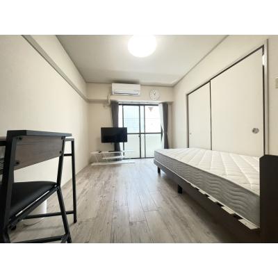 ★Oeupマンスリー日暮里・鶯谷【各室個別タイプの間取りです！２DK・ドラム式洗濯機設置・お子様可能・外国籍可能】の物件写真4