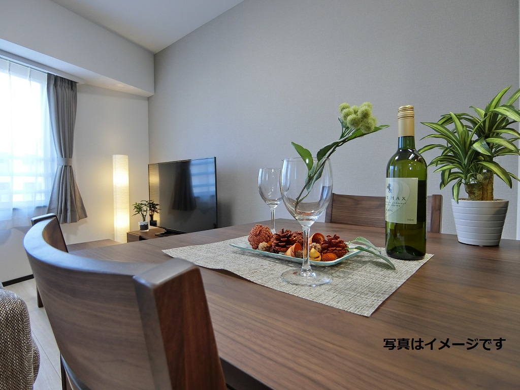 マンスリーリブマックス札幌北13条東・北大前スクエア■『禁煙ルーム・2LDK＋S・67平米・ツイン』【Wi-Fi無制限・独立洗面】≪プレミアムシリーズ≫の物件写真3