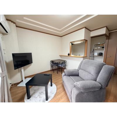 一宮市マンスリー🏢2名入居可👫駐車場1台無料🚙徒歩圏内に飲食店多数あり🍴の物件写真2