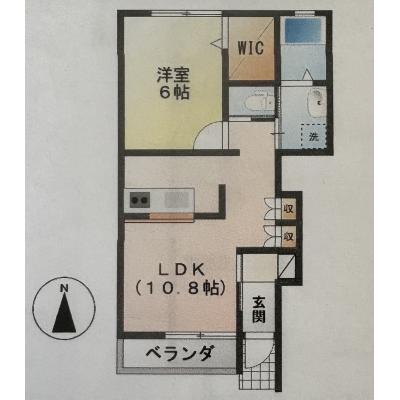 ✨ Wi-Fi無料 📶 各務原市役所前より徒歩12分 🚙 駐車場アリ🚙 広々１ＬＤＫ✨🔶マンスリーベースＪＰ🔶　【G026】の物件写真6
