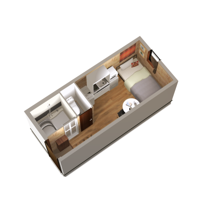 5月オープン予定　清原台5丁目　リクラストレイルマンスリー　の物件写真2